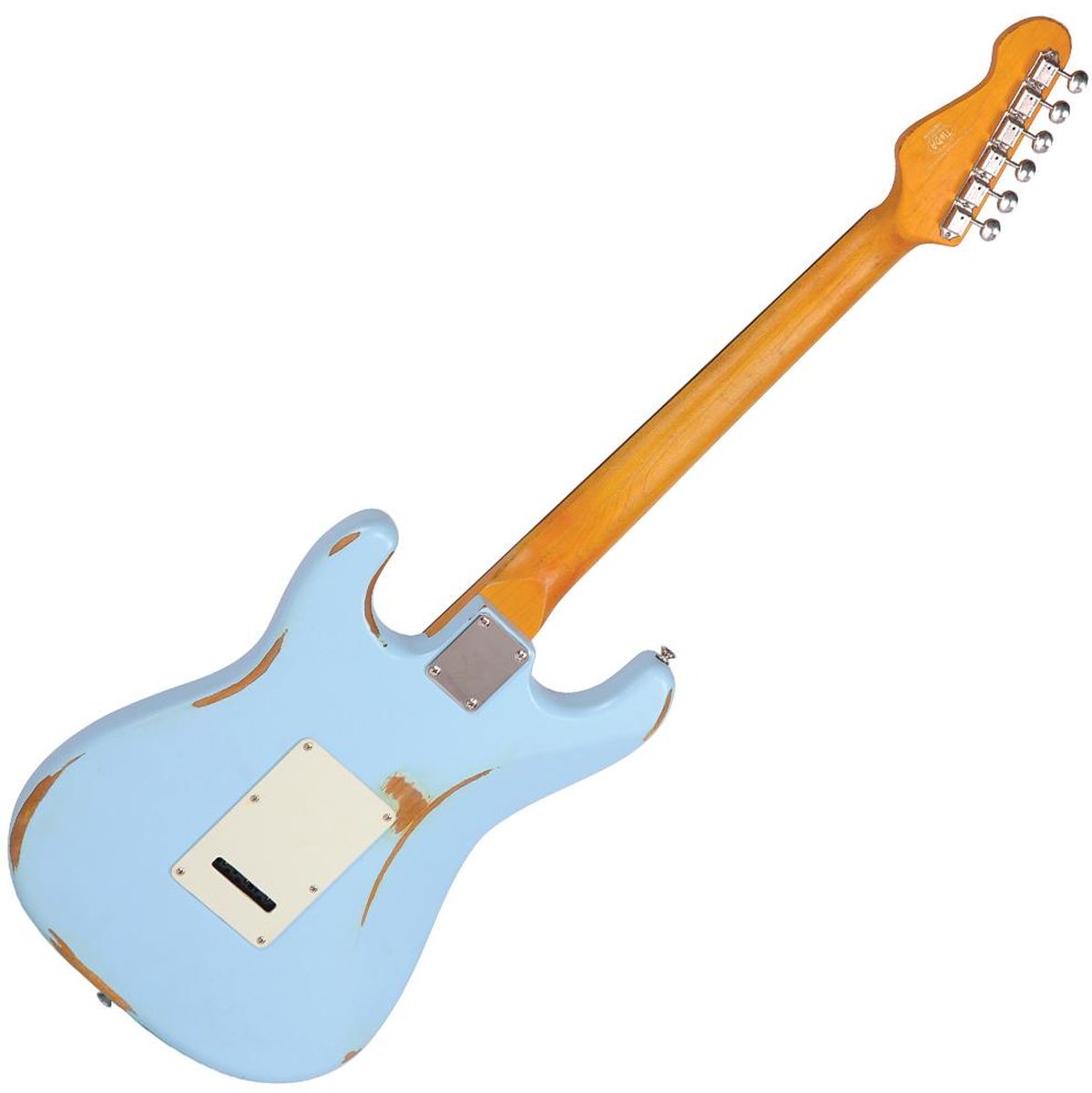 Vintage V6 Icon - Distressed Laguna Blue