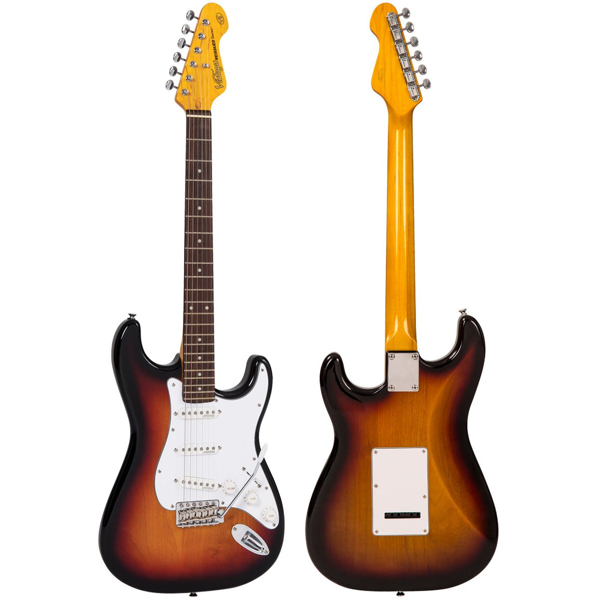 Vintage Electric Guitar-Sunburst