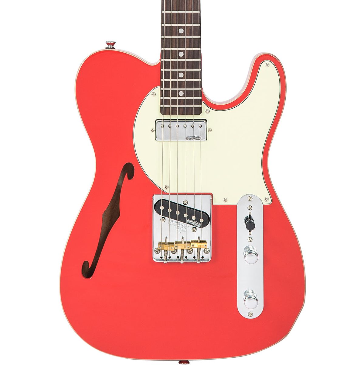 Vintage V72 Electric Guitar - Firenza Red