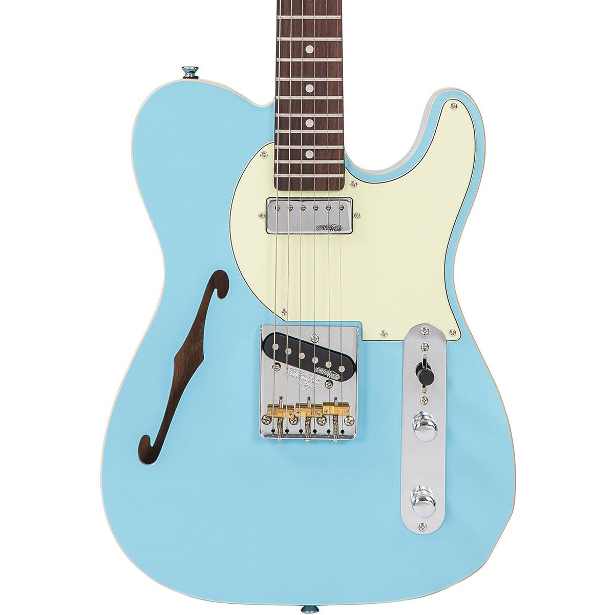 Vintage V72 Electric Guitar - Laguna Blue