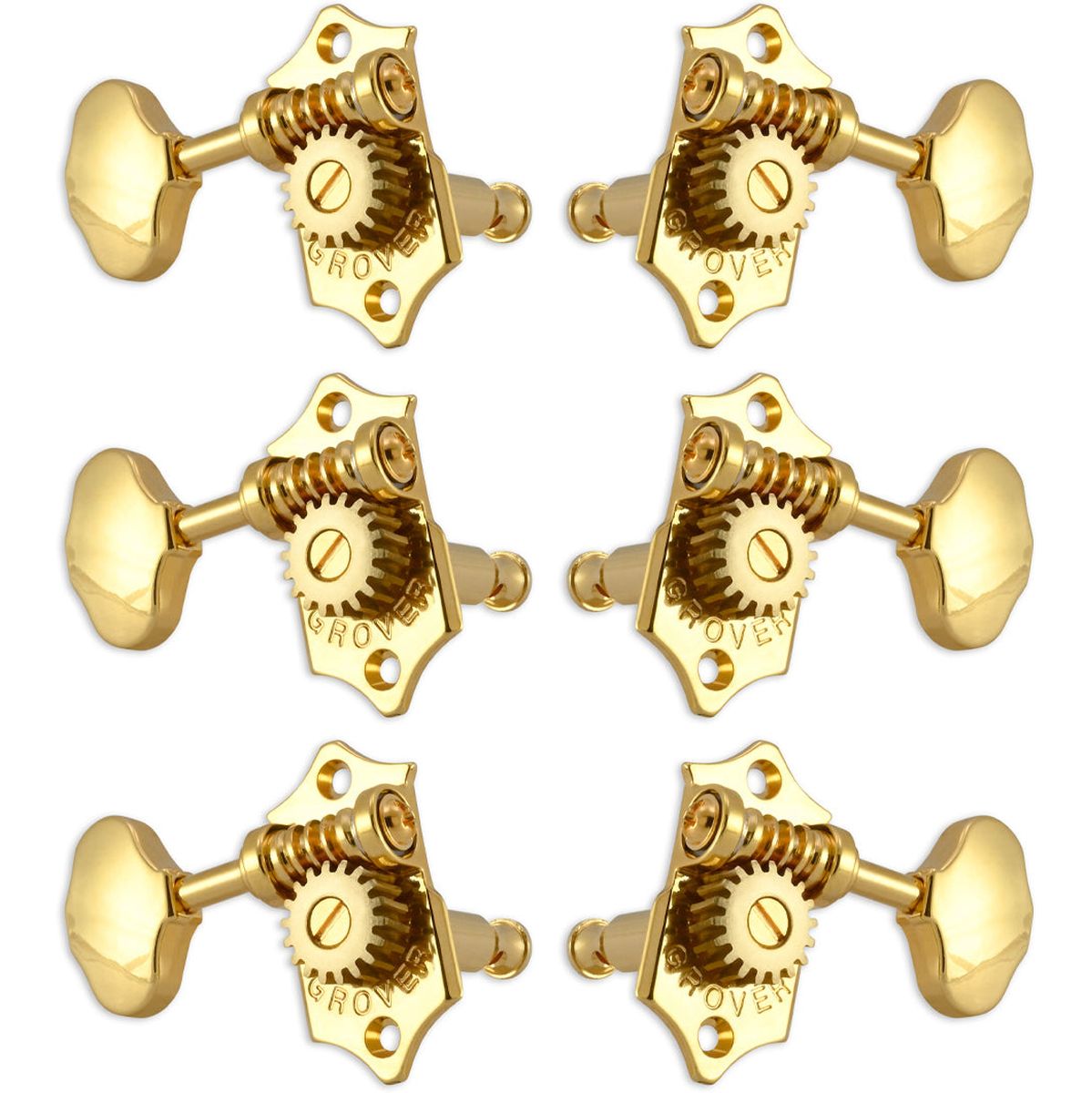 Grover Statite Vertical SET6 18 1 Gold