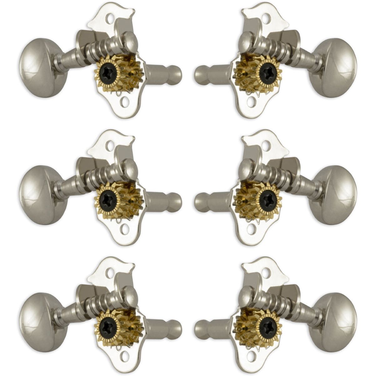 Grover Sta Tite Machine Set Nickel
