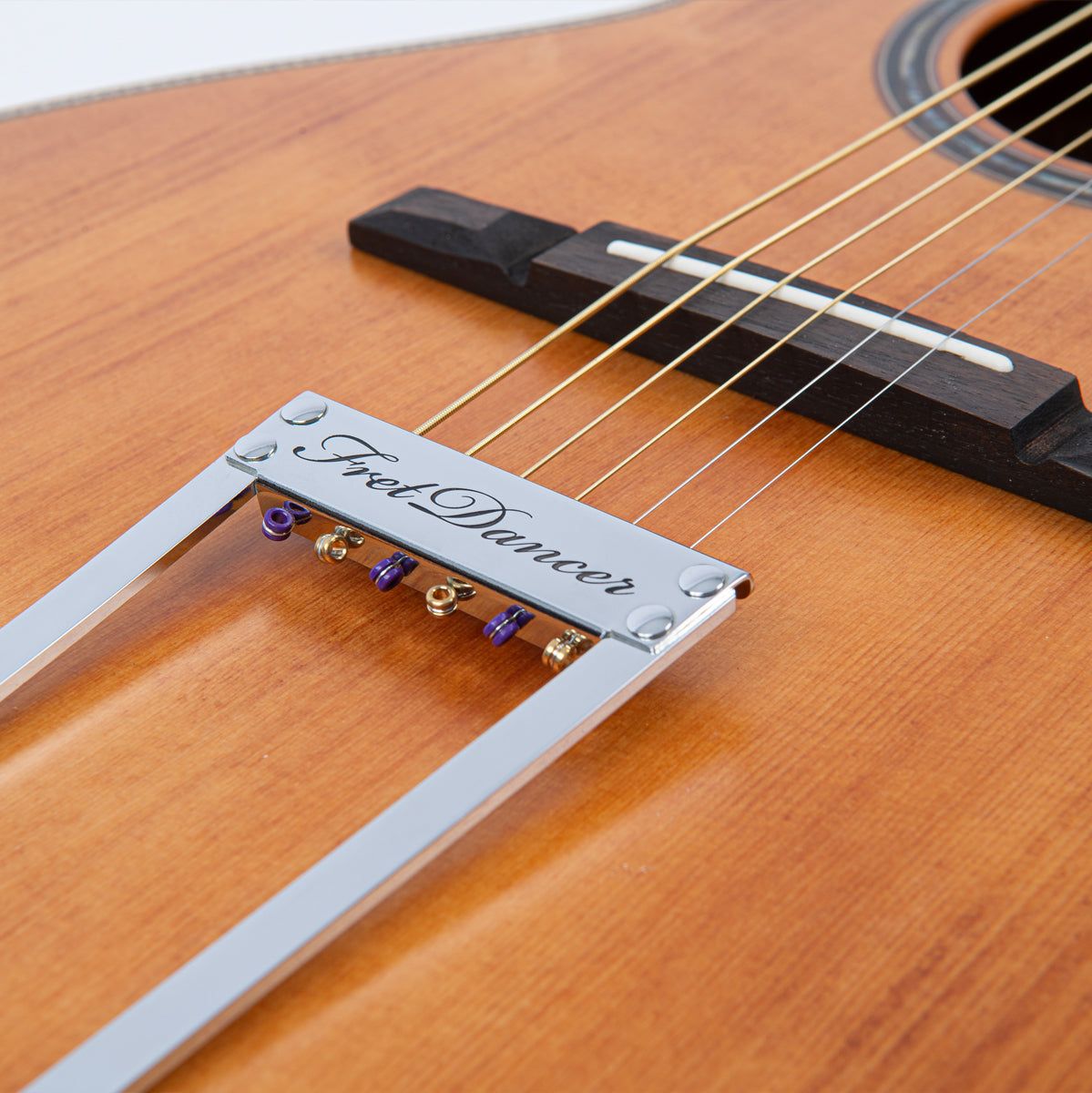 Vintage 6 String Fret Dancer Electro Acoustic Guitar