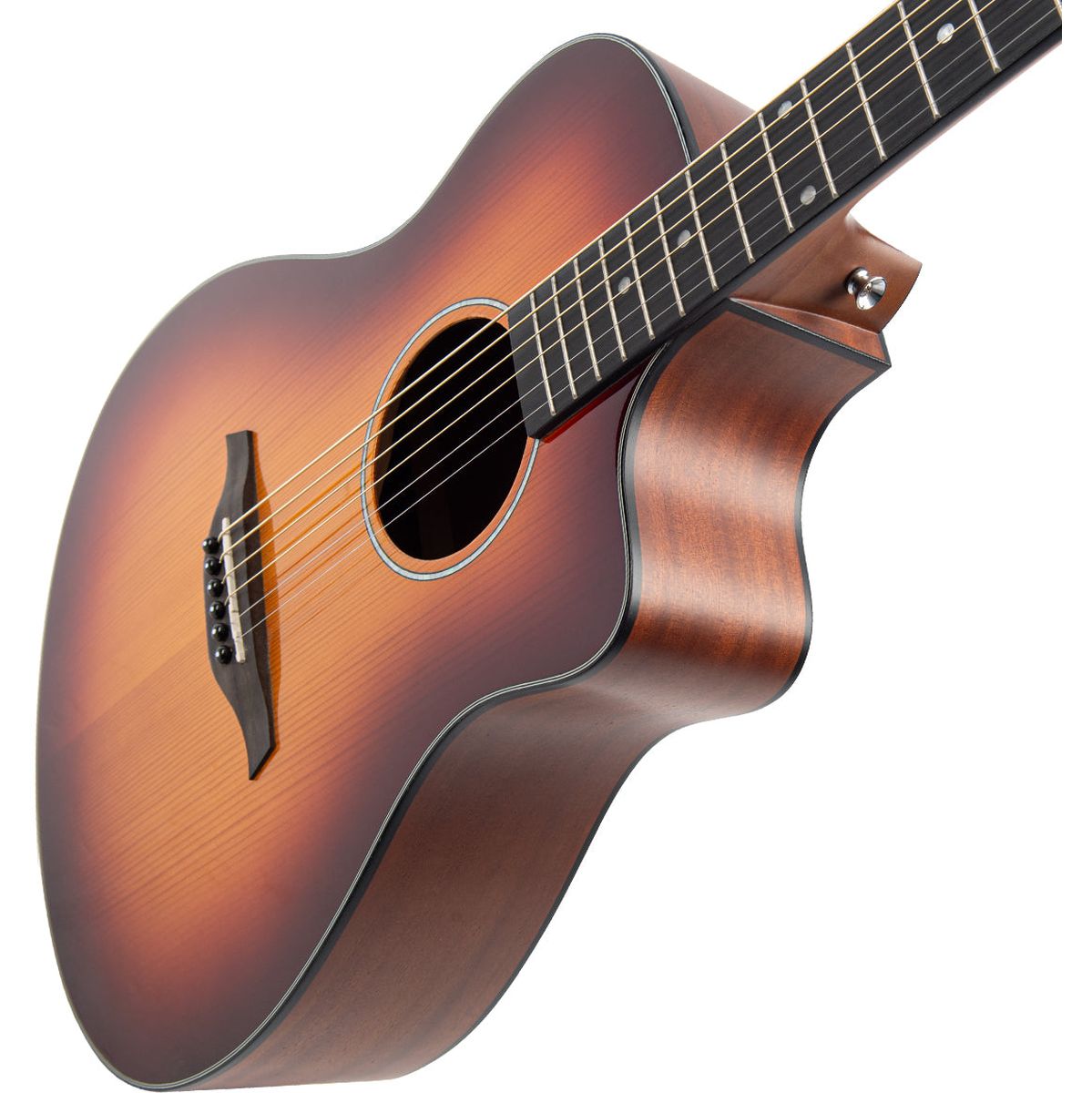 Vintage Pacific Coast Series Electro Acoustic Guitar - Cherryburst