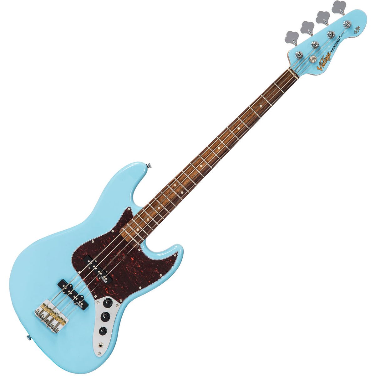 Vintage VJ74 Bass - Laguna Blue