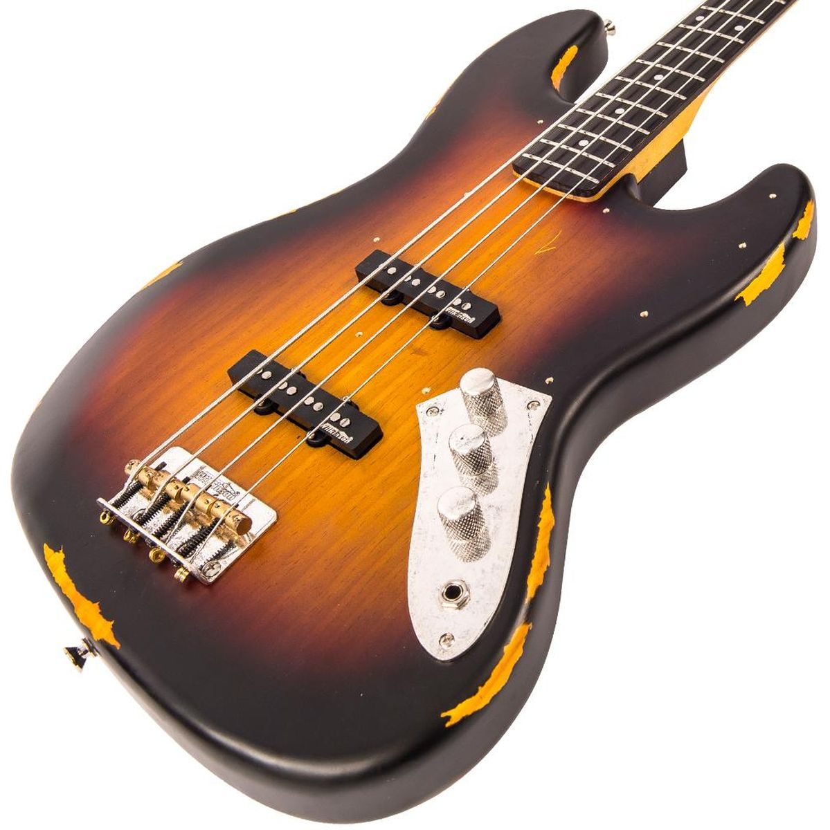 Vintage VJ74JP Bass Icon - Sunburst