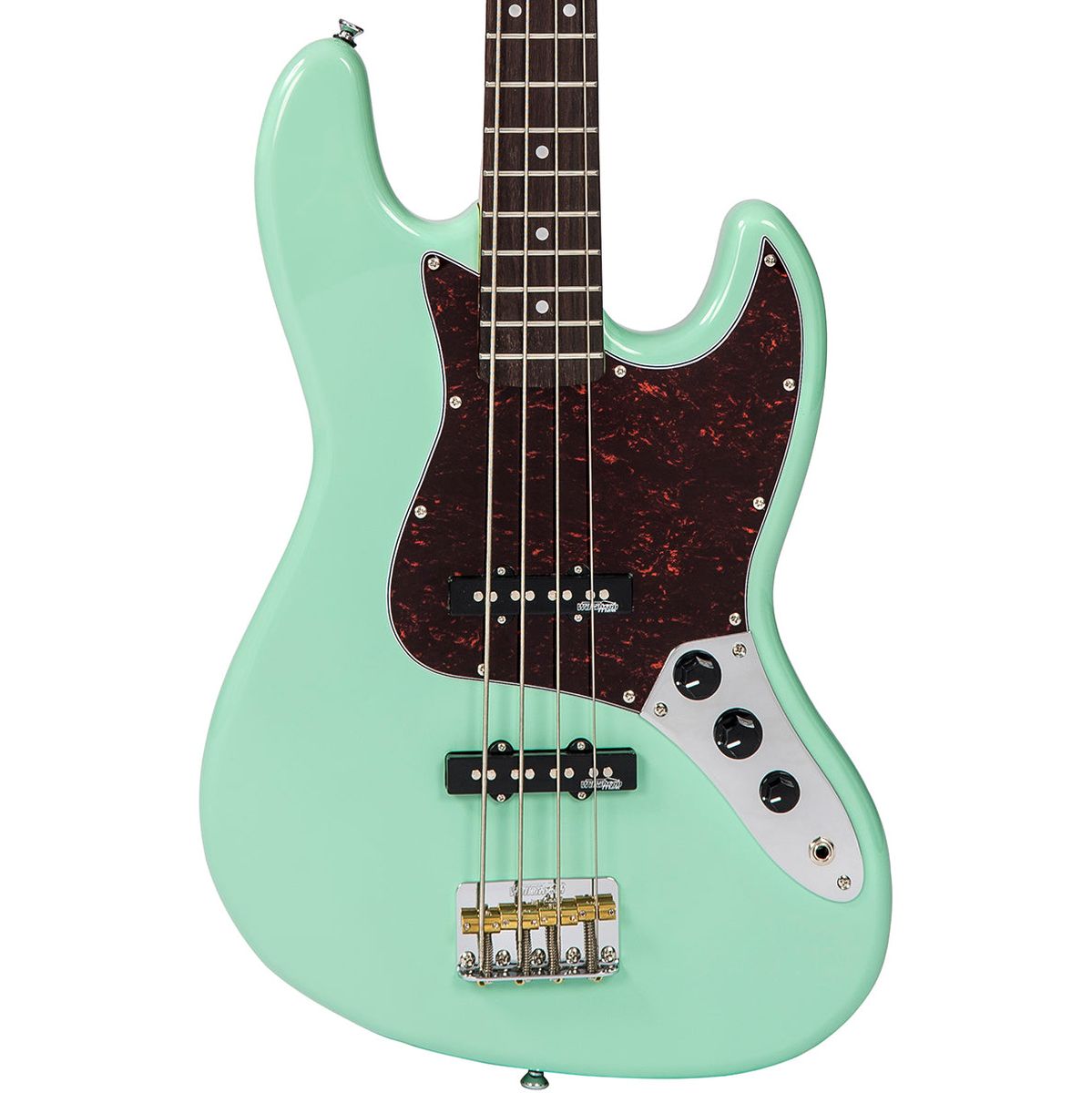 Vintage VJ74 Bass - Ventura Green