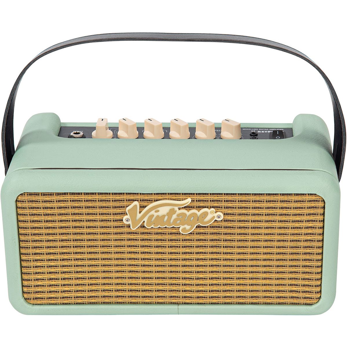 Vintage Retro 15W Gitaar versterker DSP ~ Mint Green