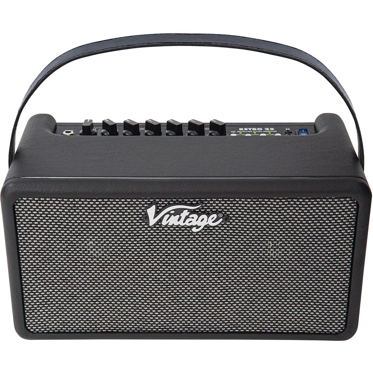 Vintage Retro 25W Gitaar versterker DSP ~ Black