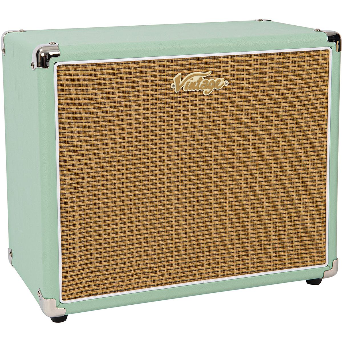Vintage Retro 10" Cabinet ~ Mint Green