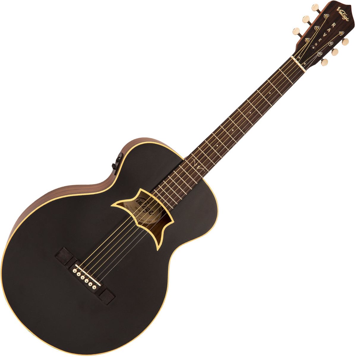 Vintage Raven By Paul Brett - Electro - Satin Black
