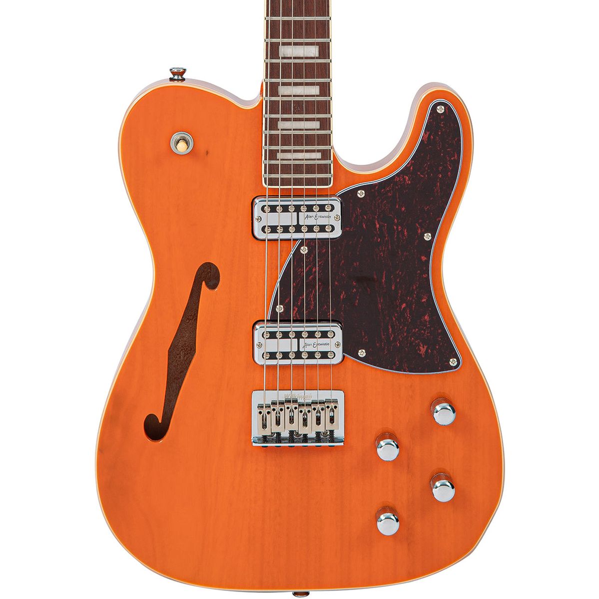 Vintage Revo Series Midline Guitar - Trans Orange