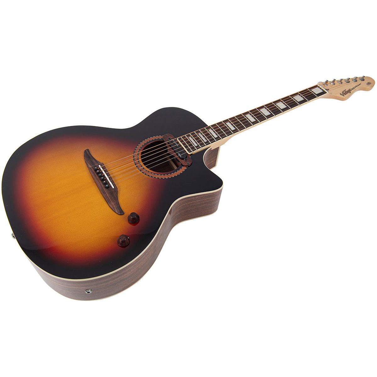 Vintage Revo Elektra Acoustic - Sunburst
