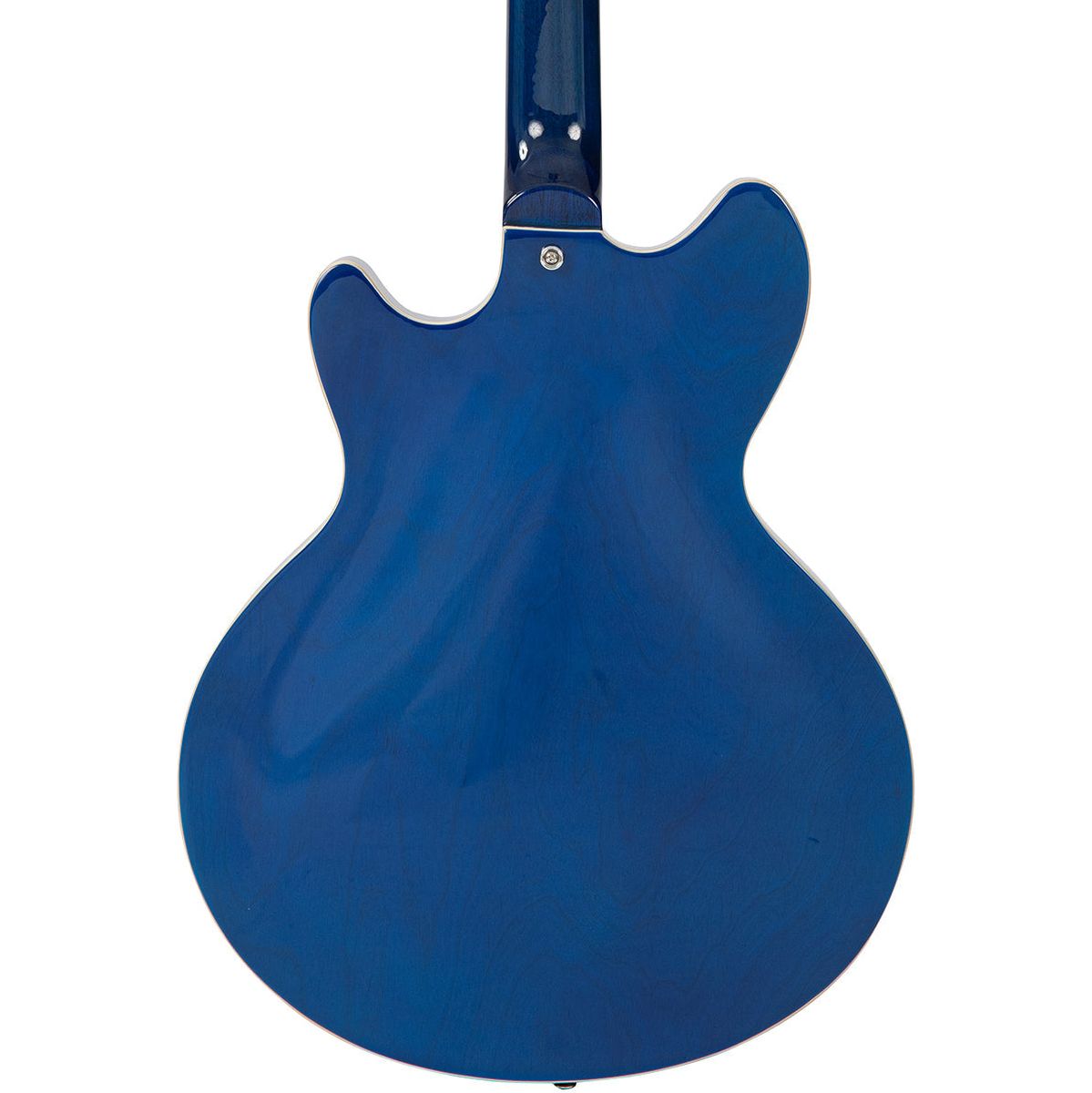 Vintage Revo Series Supreme Semi Acoustic Bass - Blueburst