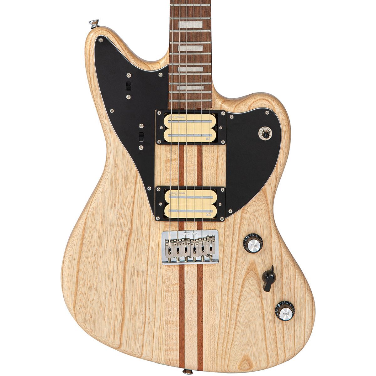 Vintage Revo Series Integra Guitar - Satin Natural