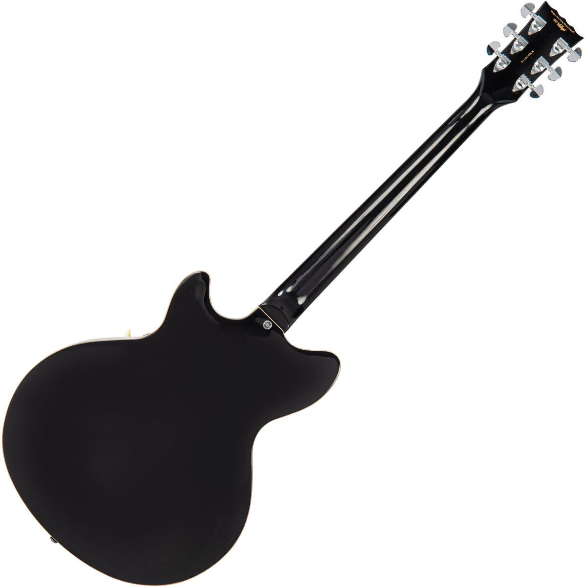 Vintage Revo Series Custom Supreme Baritone Guitar - Boulevard Black