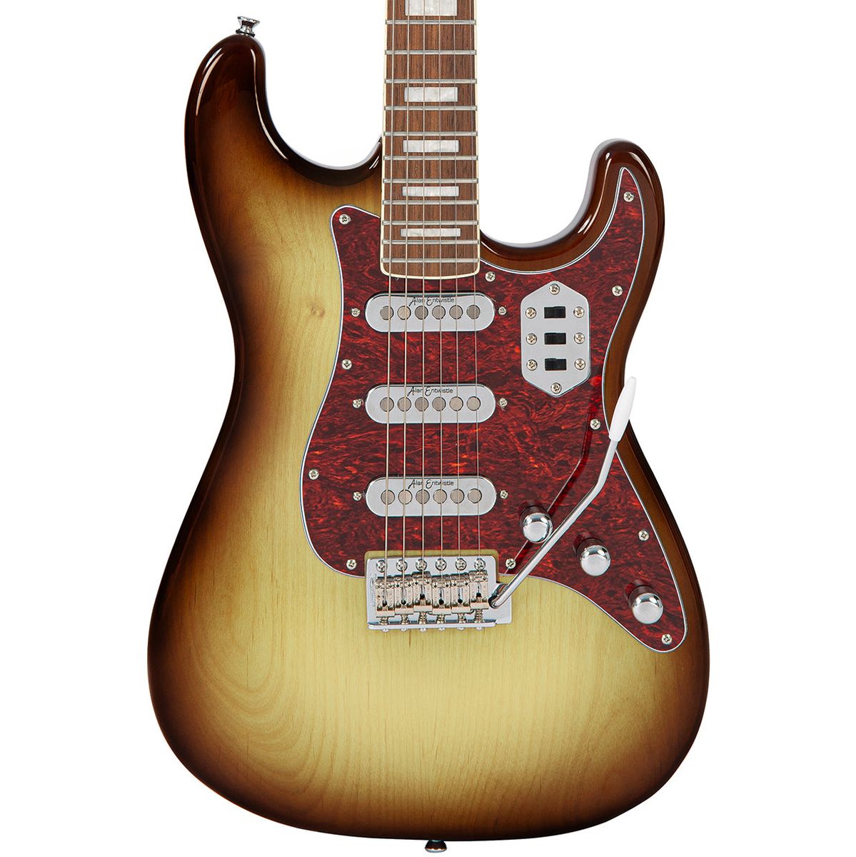 Vintage Revo Series Deluxe Guitar - Cappuchino Burst