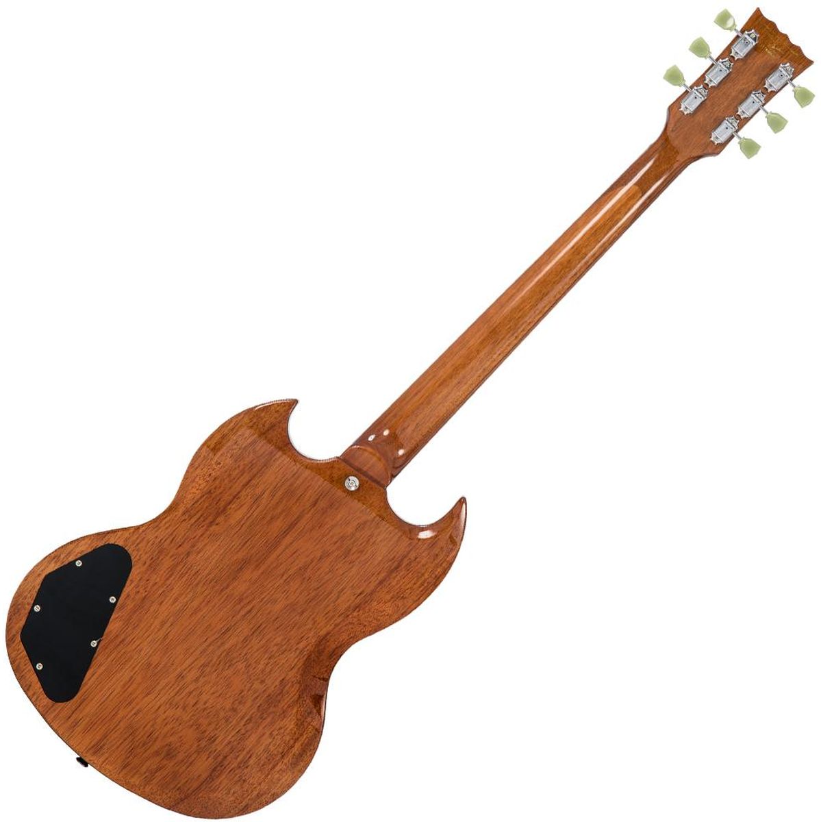 Vintage VS6 Guitar-Natural Mahogany