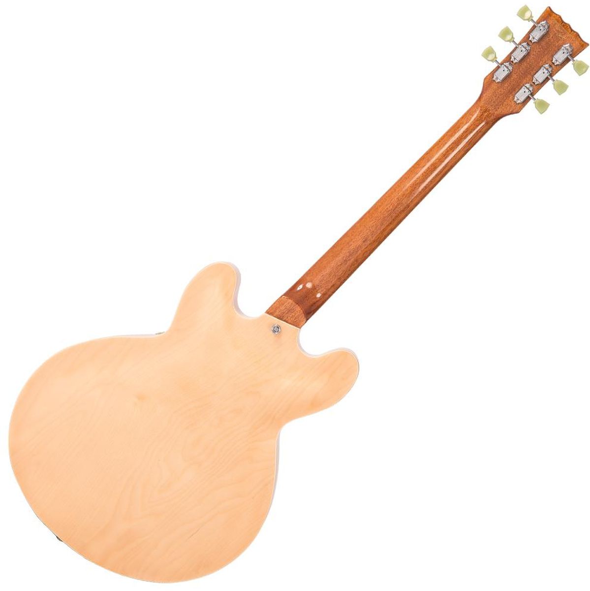 Vintage Semi-Acoustic Guitar - Natural Maple