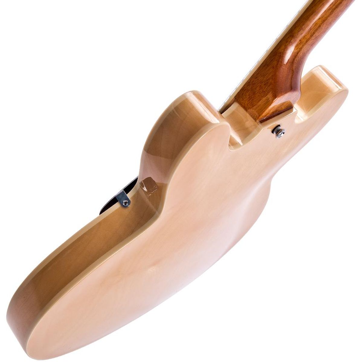 Vintage Semi-Acoustic Guitar - Natural Maple