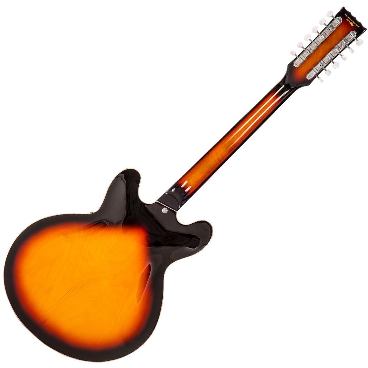 Vintage Semi-Acoustic 12 String Guitar - Sunburst