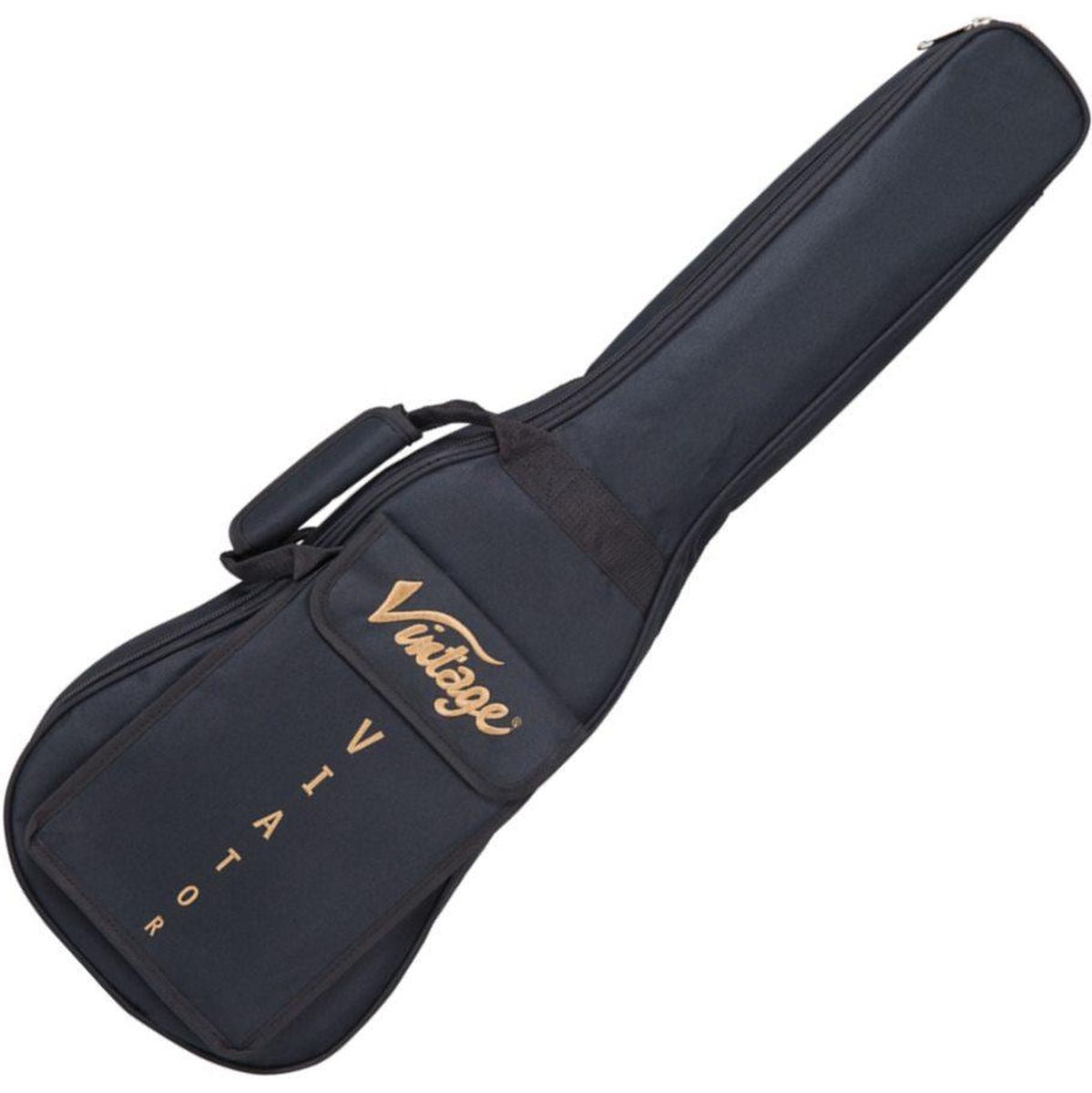 Vintage Viator Travel Guitar And Bag-By Paul Brett
