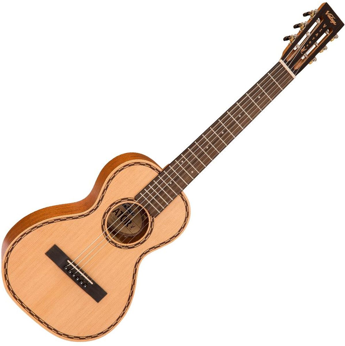 Vintage Viator Nylon Strung Guitar And Bag - By Paul Brett