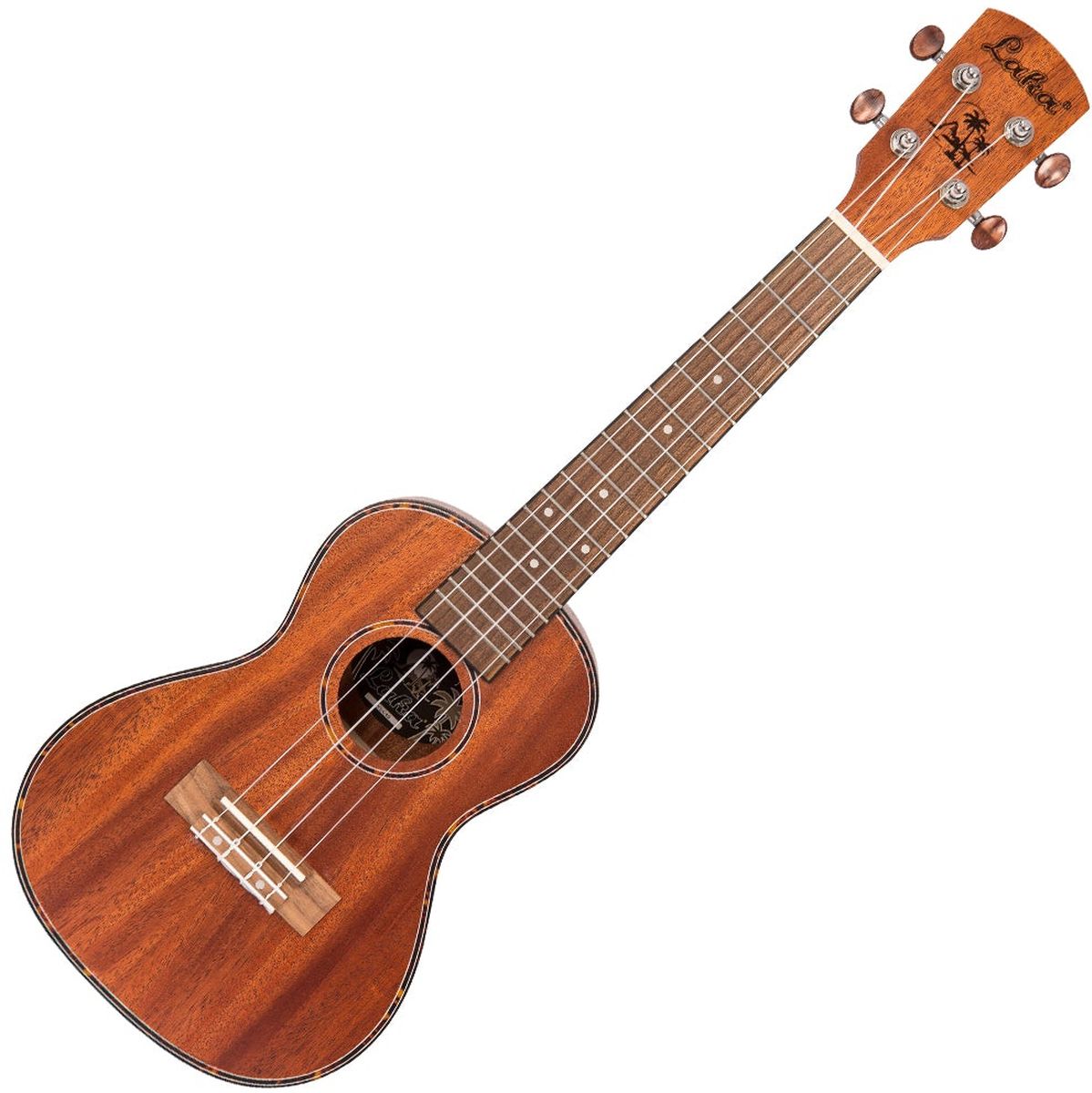 Laka Mahogany Deluxe Series Ukulele &amp; Bag - Concert