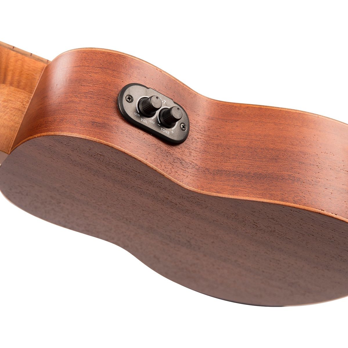 Laka Mahogany Series Electro Ukulele &amp; Bag - Soprano