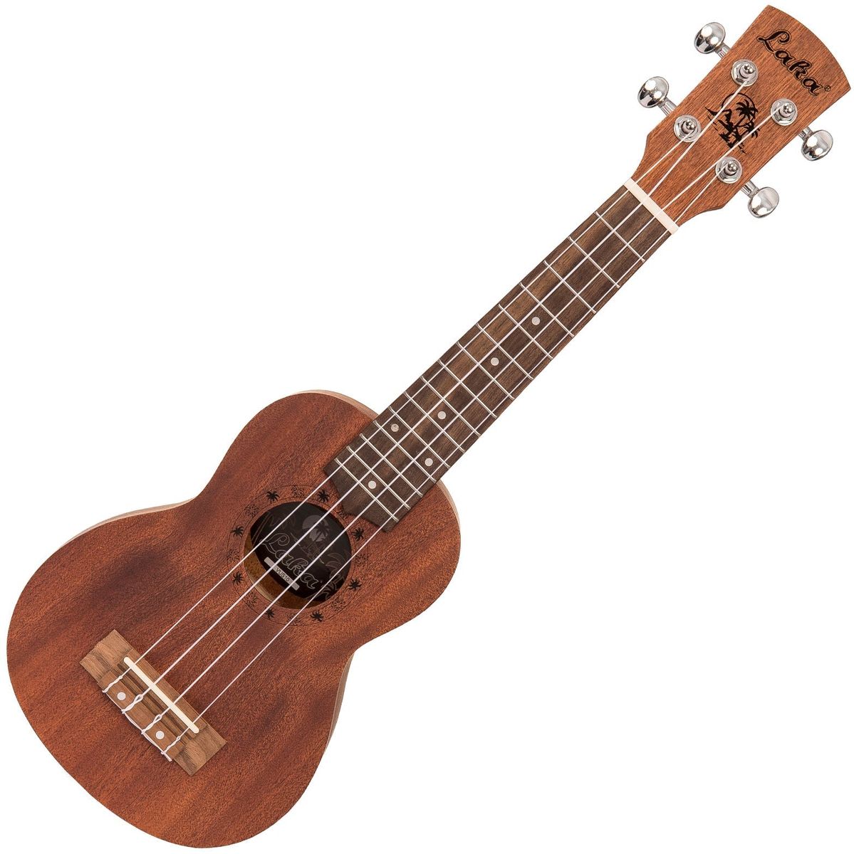 Laka Mahogany Series Ukulele & Bag - Soprano