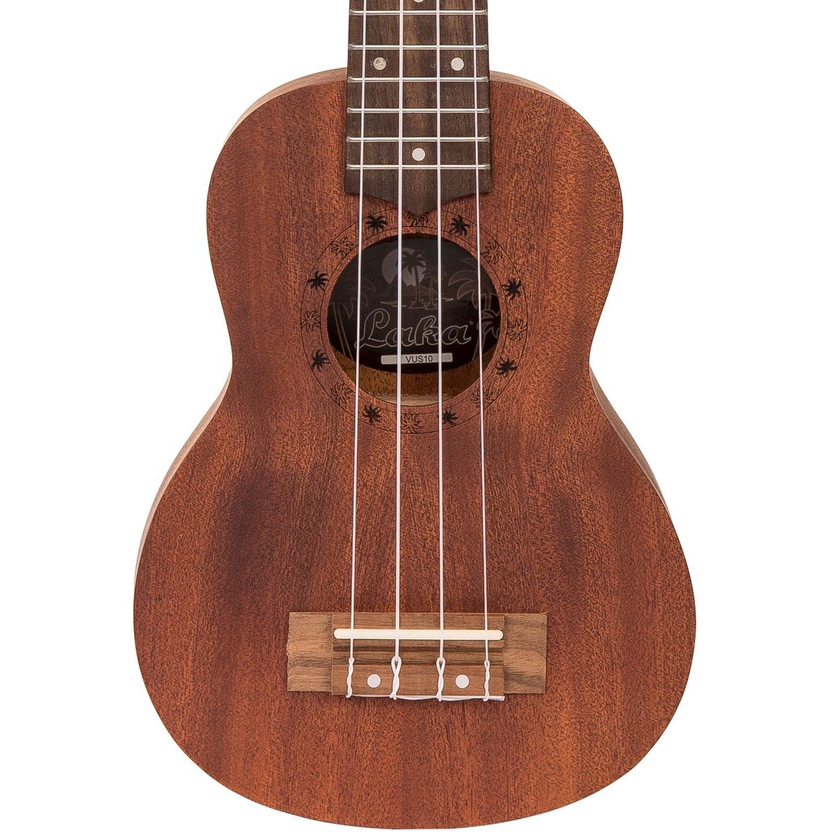 Laka Mahogany Series Ukulele & Bag - Soprano