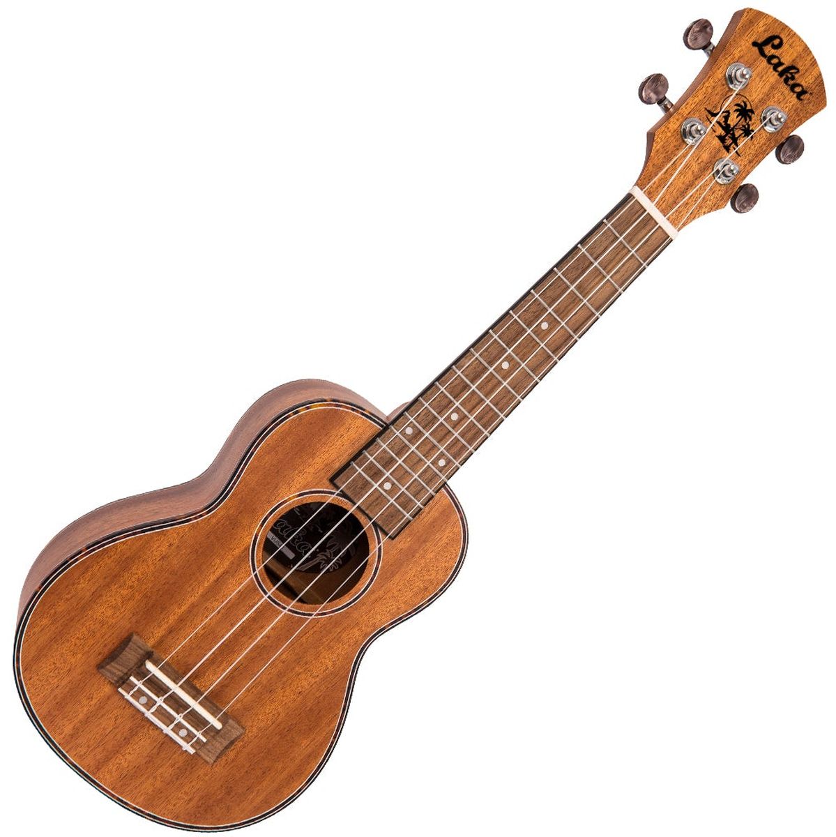 Laka Mahogany Deluxe Series Ukulele &amp; Bag - Soprano