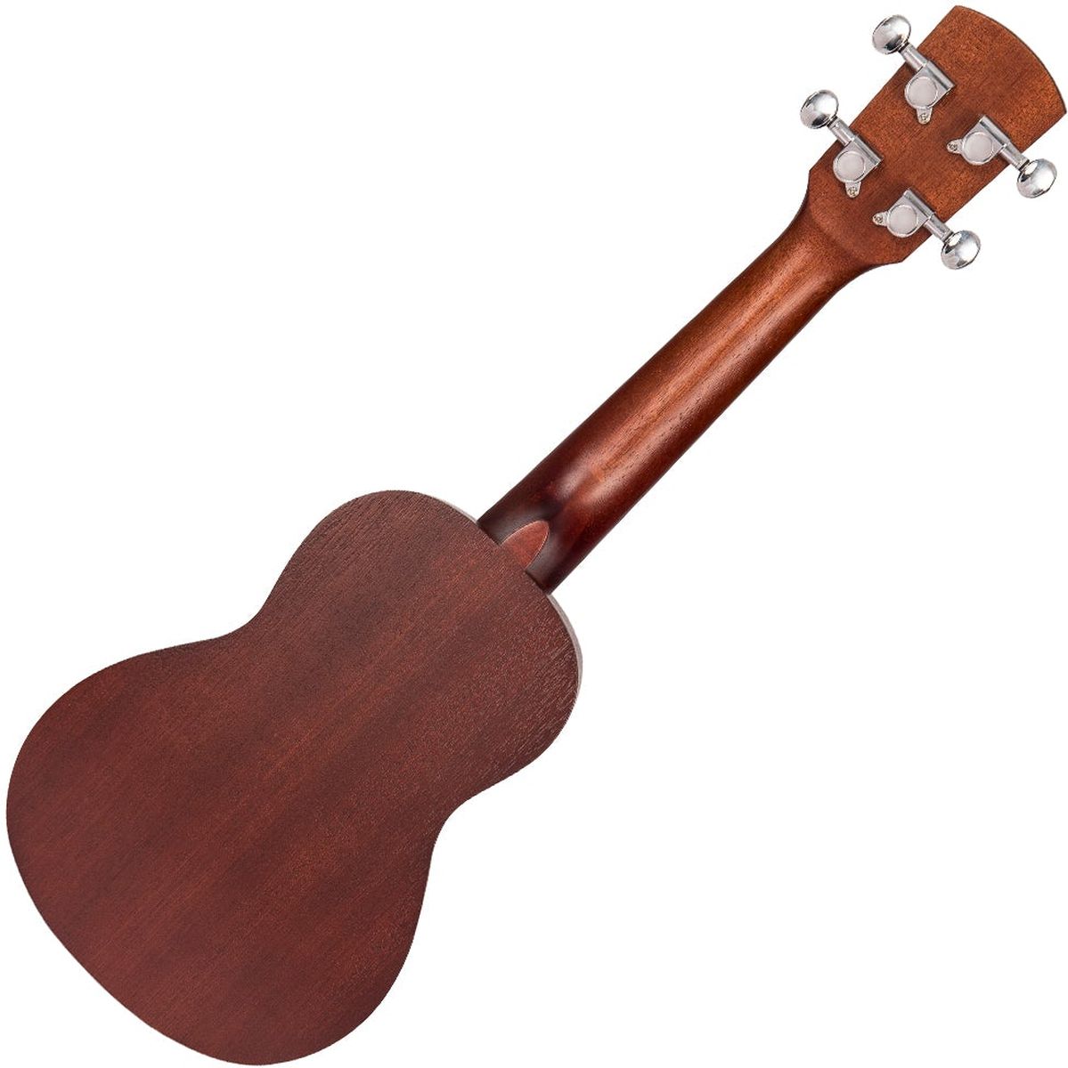 Laka Sapele Series Soprano Ukulele &amp; Bag - Chocolate
