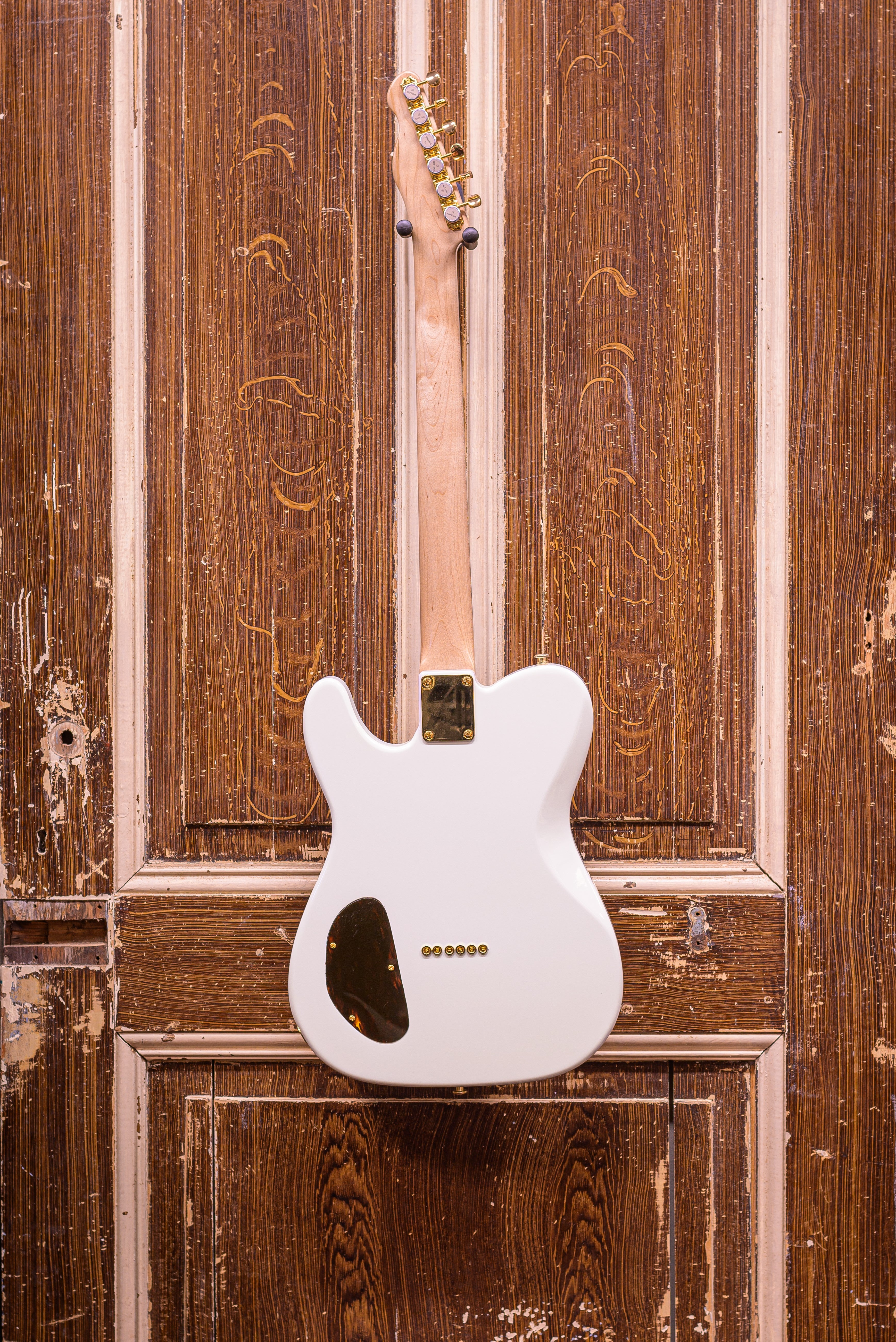 VerboomGuitars T-Special Olympic White Elektrische gitaar (MADE IN GRONINGEN)