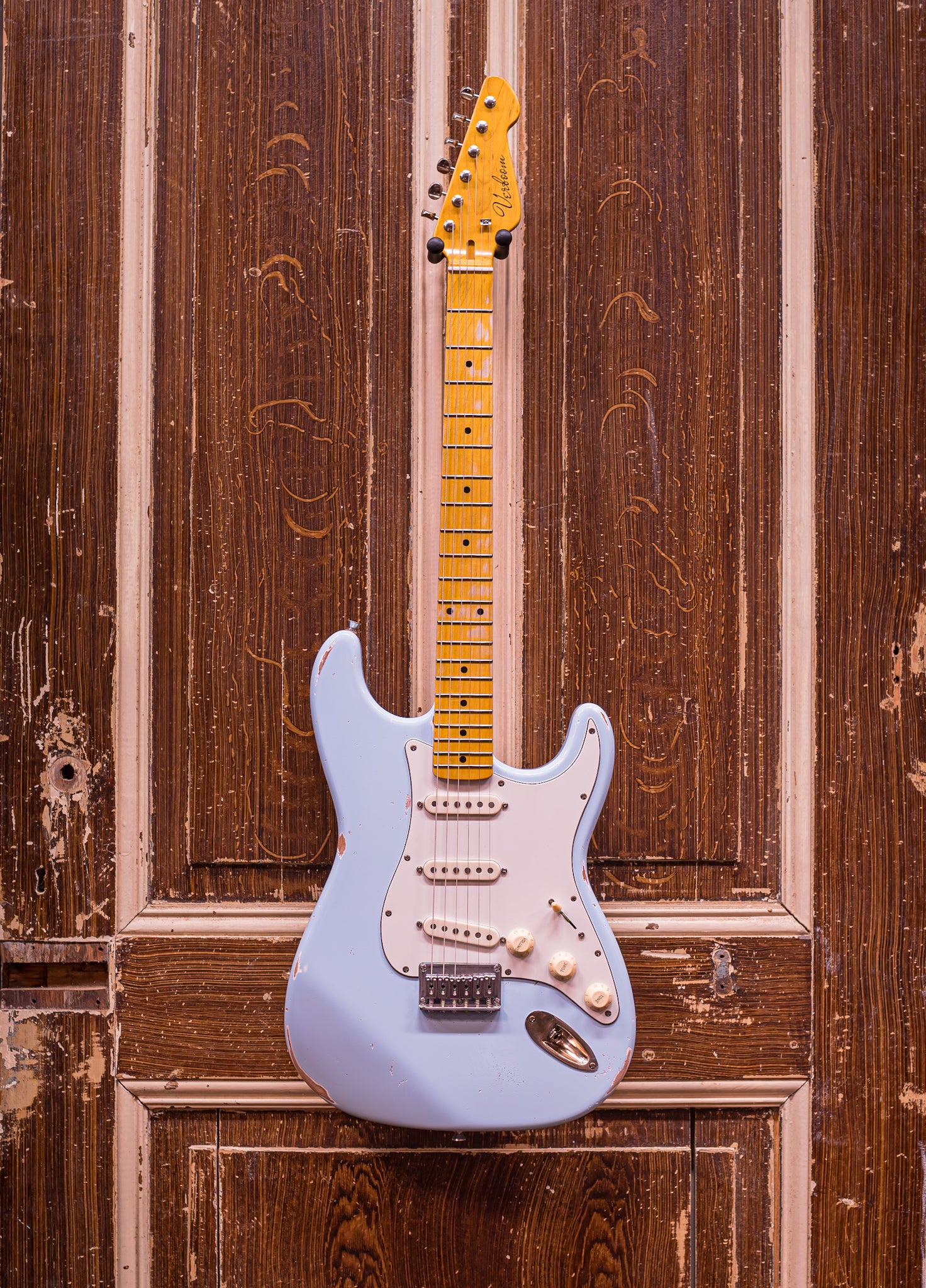 VerboomGuitars S-model Daphne Blue Elektrische Gitaar (MADE IN GRONINGEN)