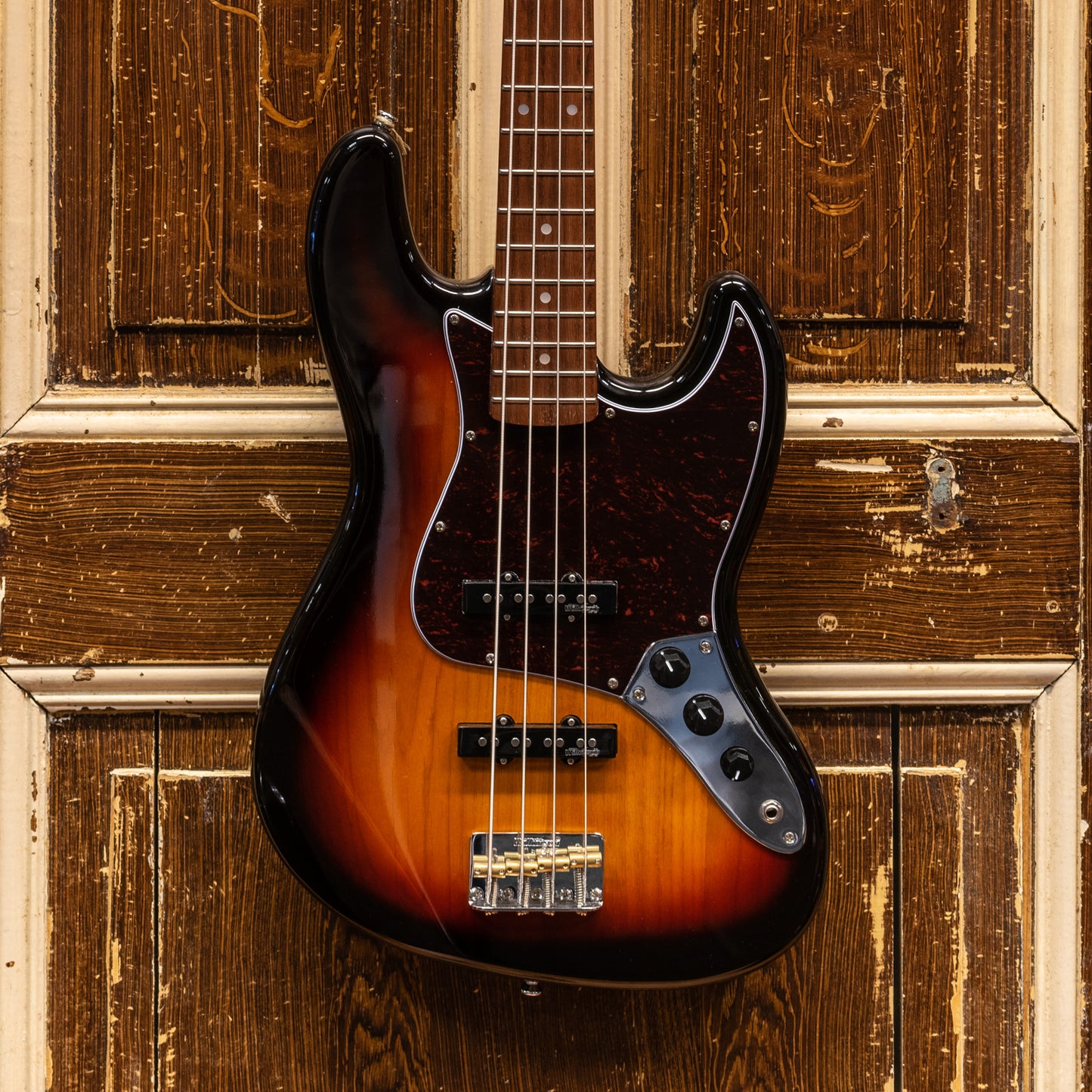 Vintage VJ74 Jazz Bass Sunset Sunburst