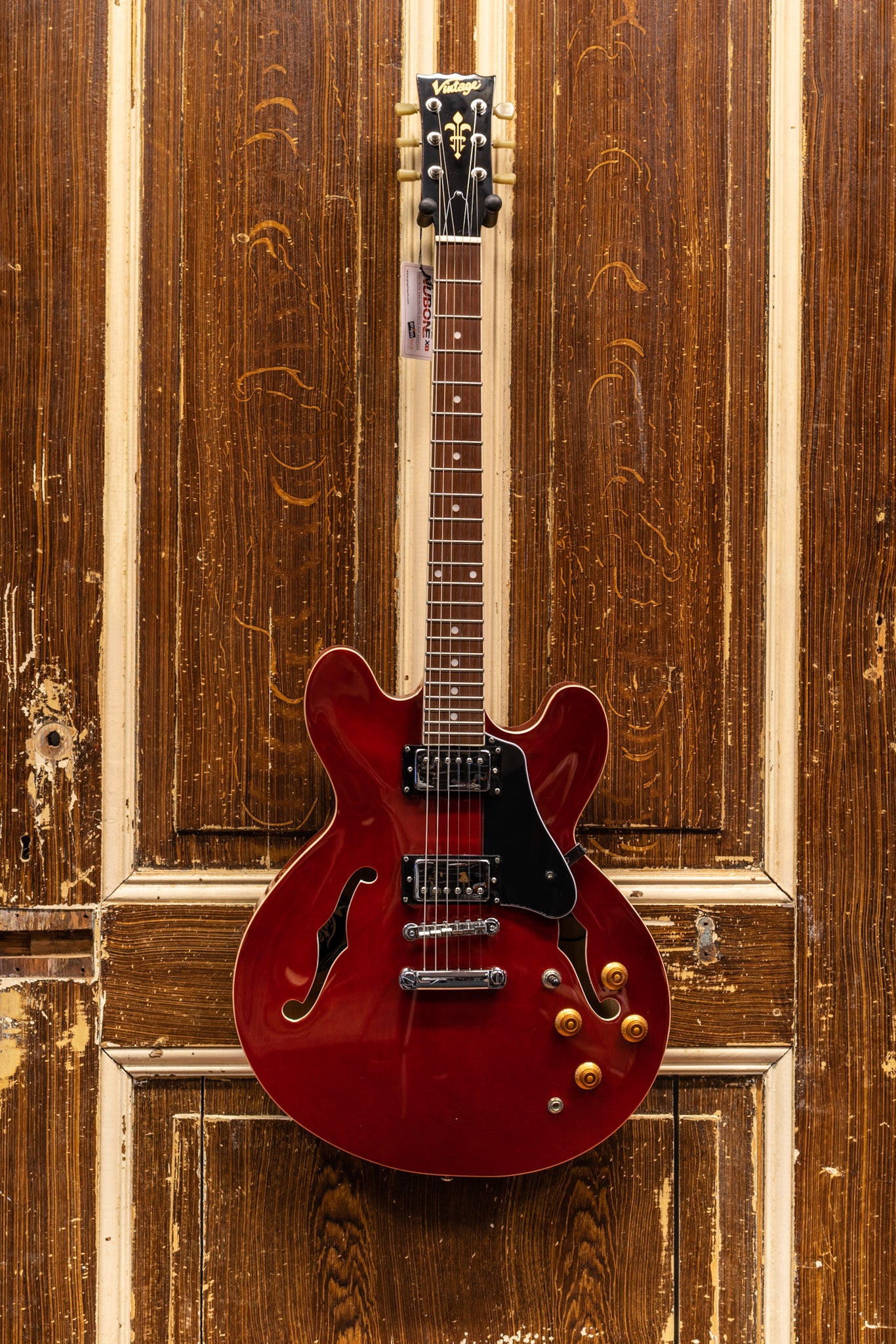 Vintage VSA500 Cherry Red