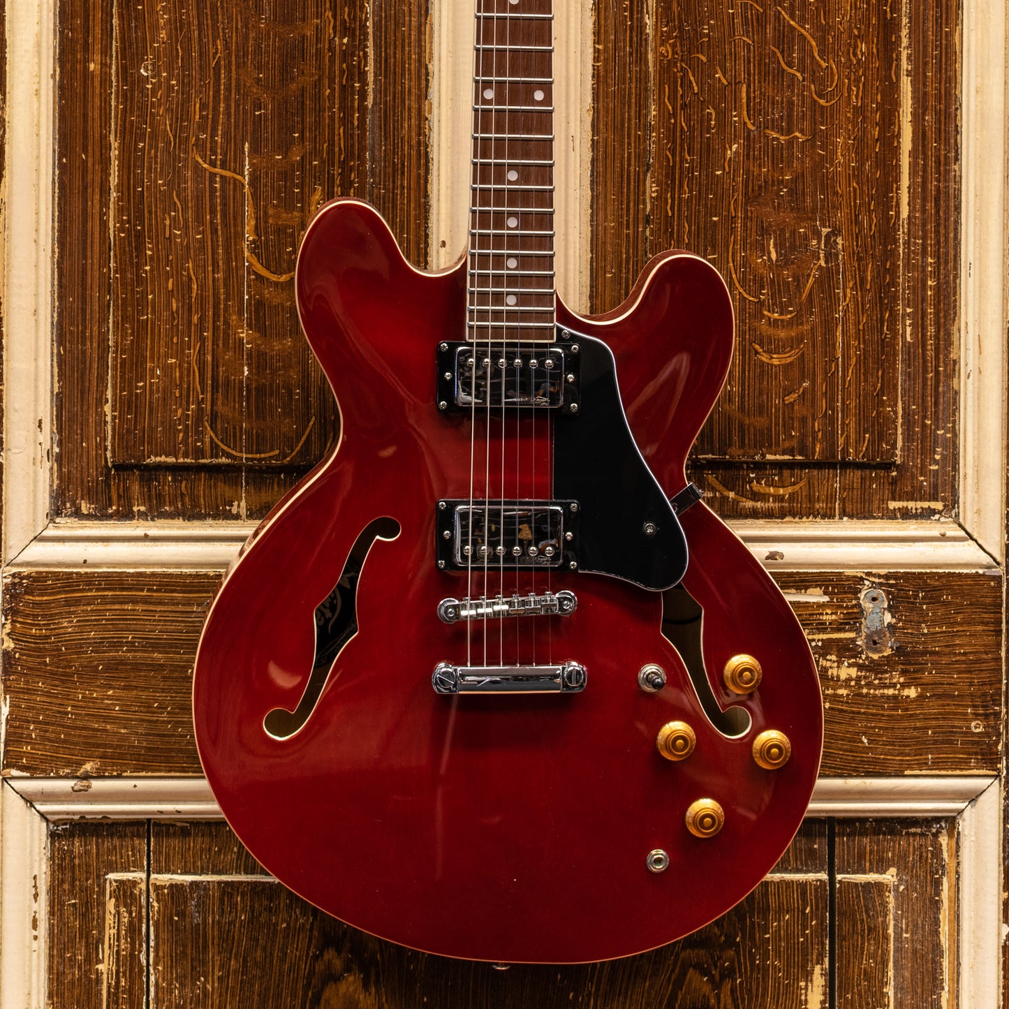 Vintage VSA500 Cherry Red