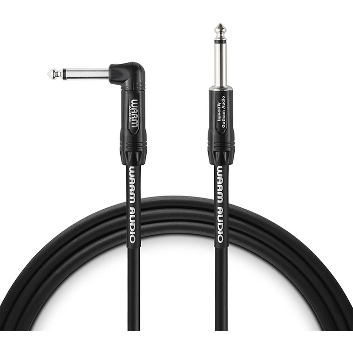Warm Audio Pro Series - 1 End Rgt-Angle Instrument Cable 10&#039; (3.0 M)