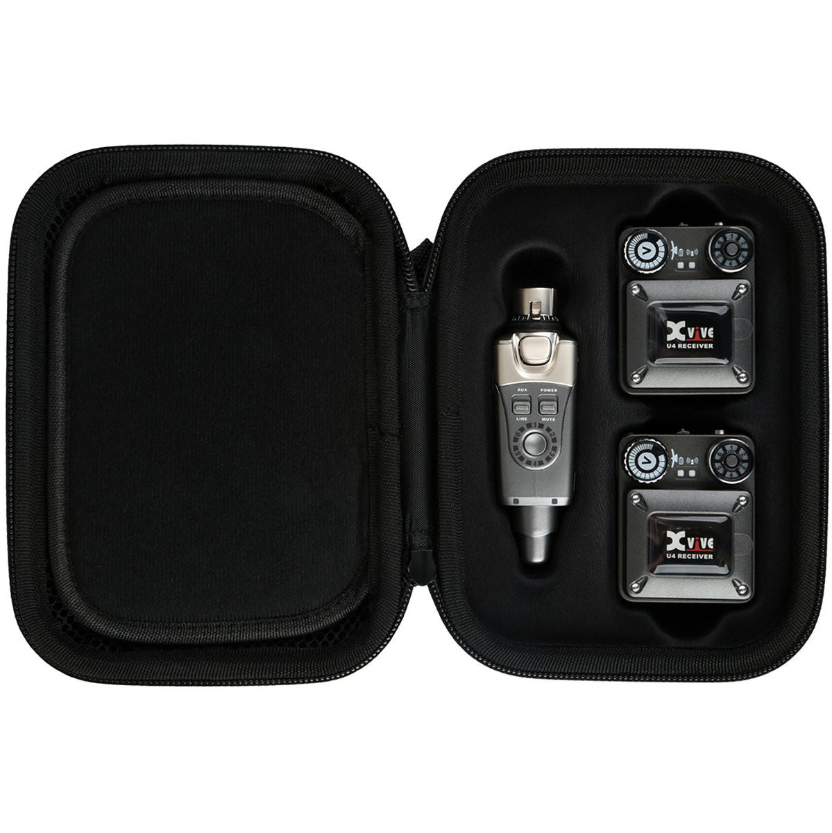 Xvive Travel Case - U4R2 In Ear Monitor Wireless System