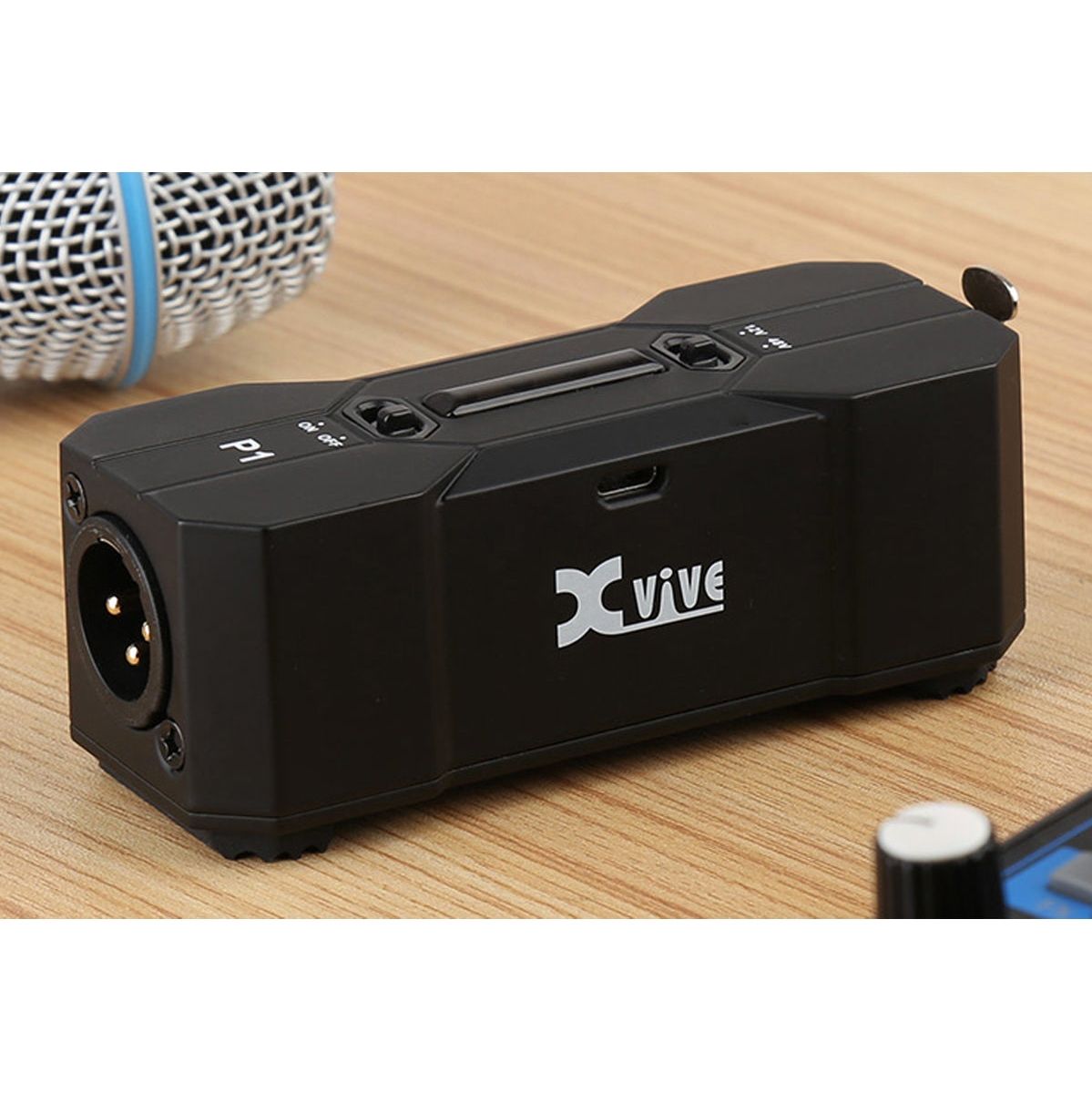 Xvive Portable 48V12V Phantom Power Supply