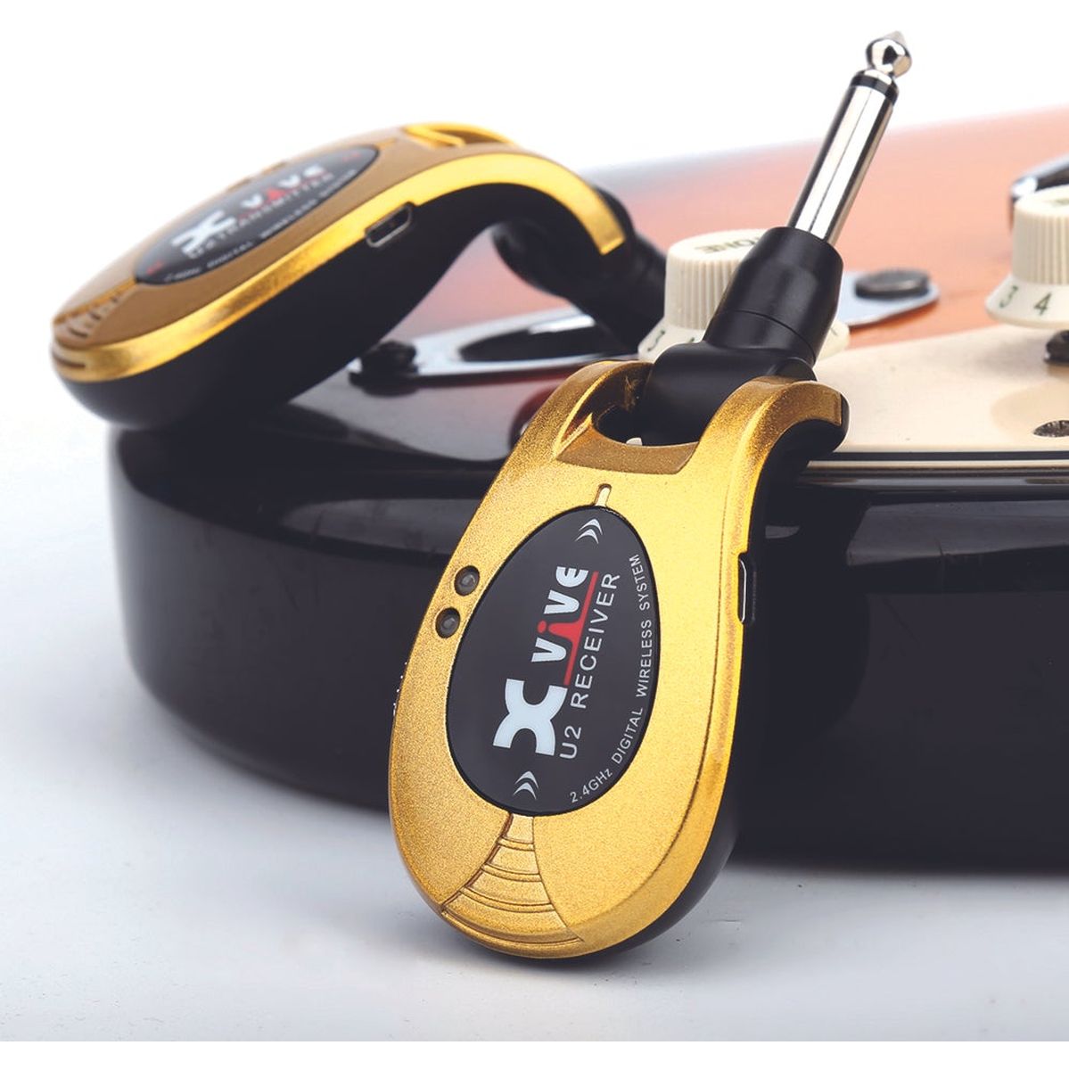 Xvive Wireless Guitar System - Gold