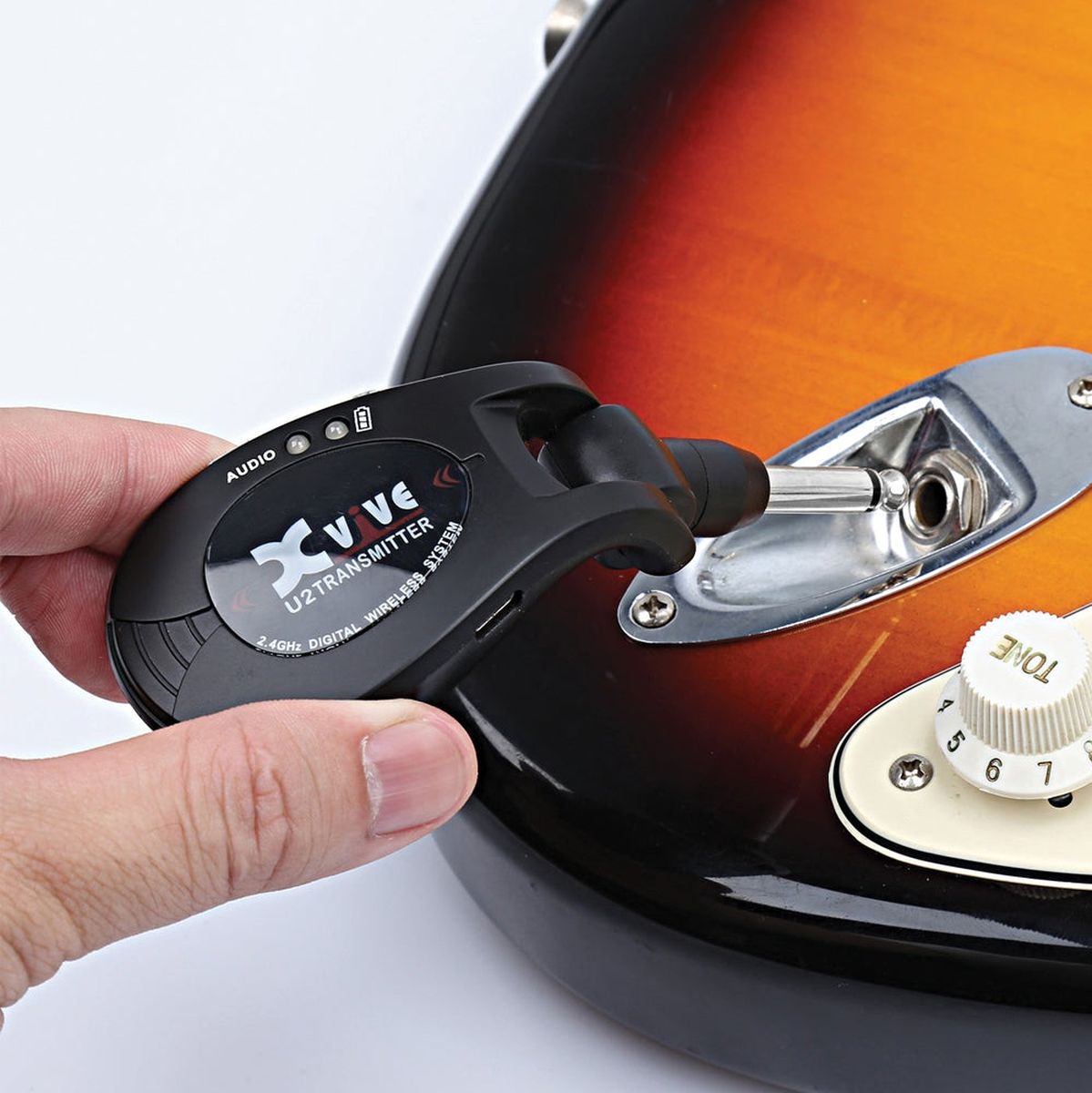 Xvive Wireless Guitar Transmitter Only - Black