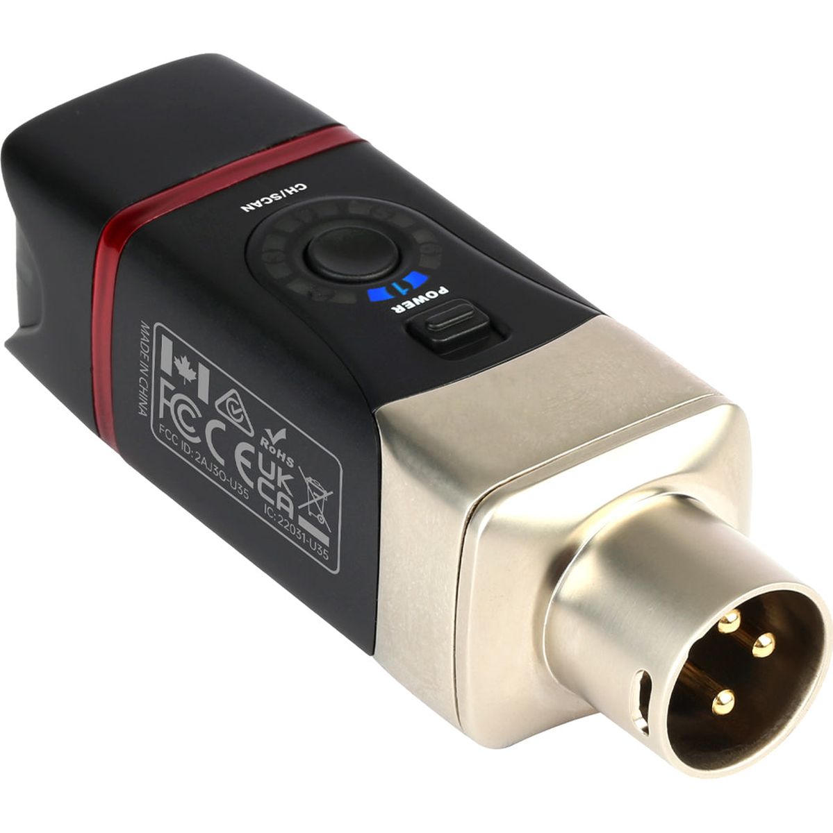 Xvive U35R - 5.8 GHz Microphone Wireless System - Receiver Only