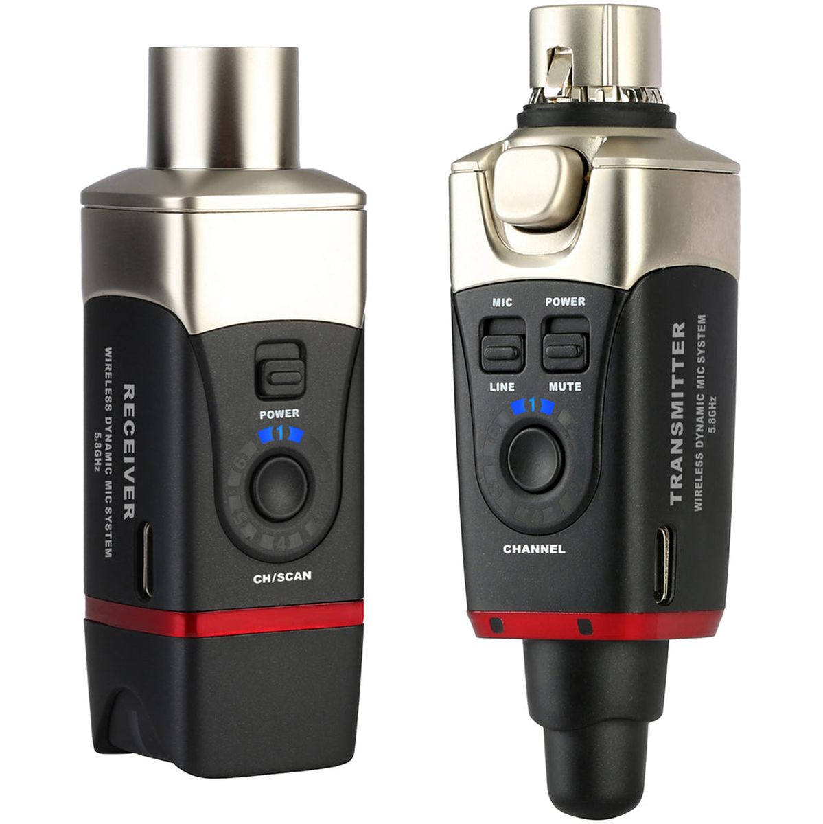 Xvive U35 - 5.8 GHz Microphone Wireless System - Black