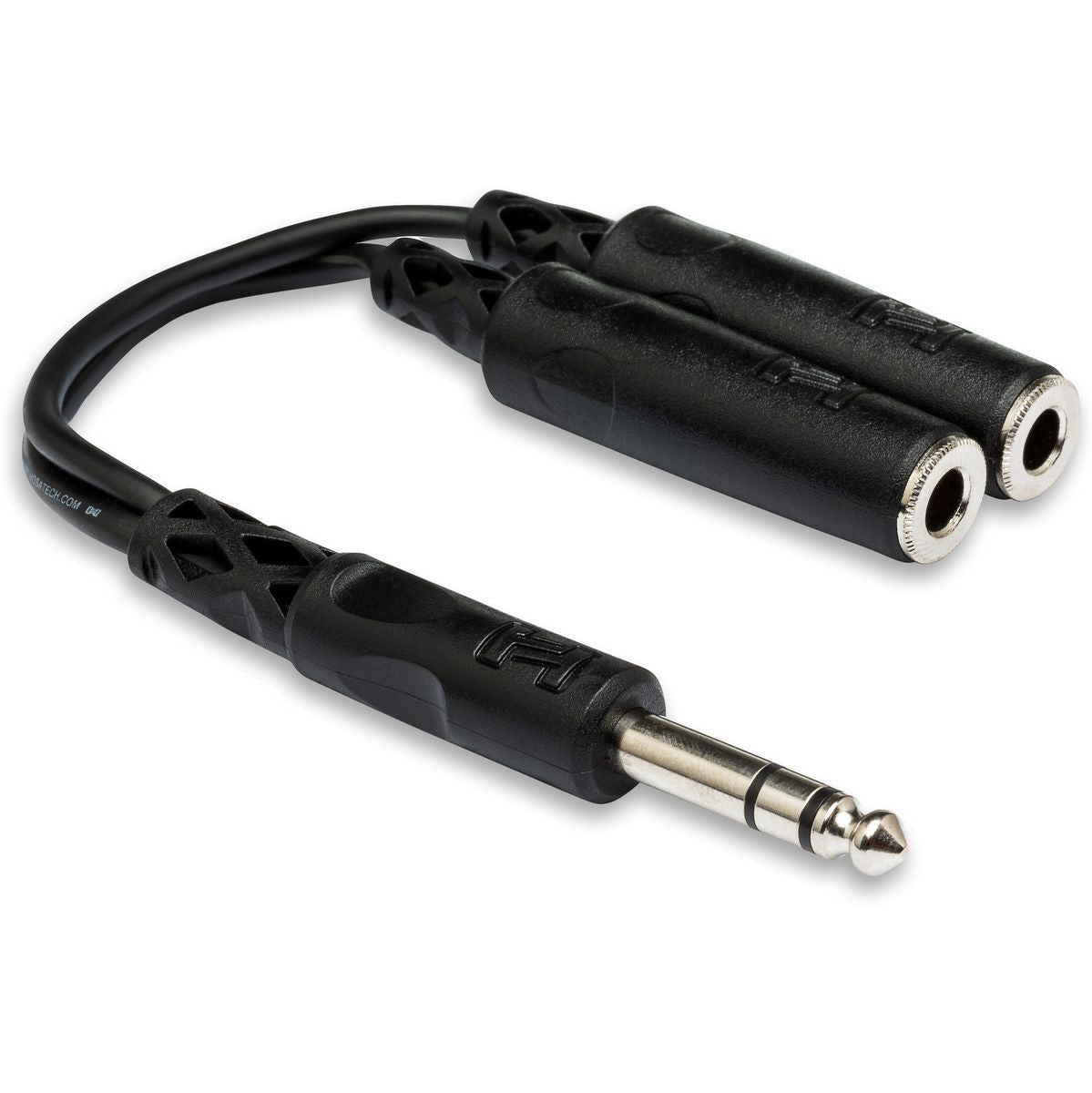 Hosa YPP-118 Y Cable 1/4 In TRS To Dual 1/4 In TRSF
