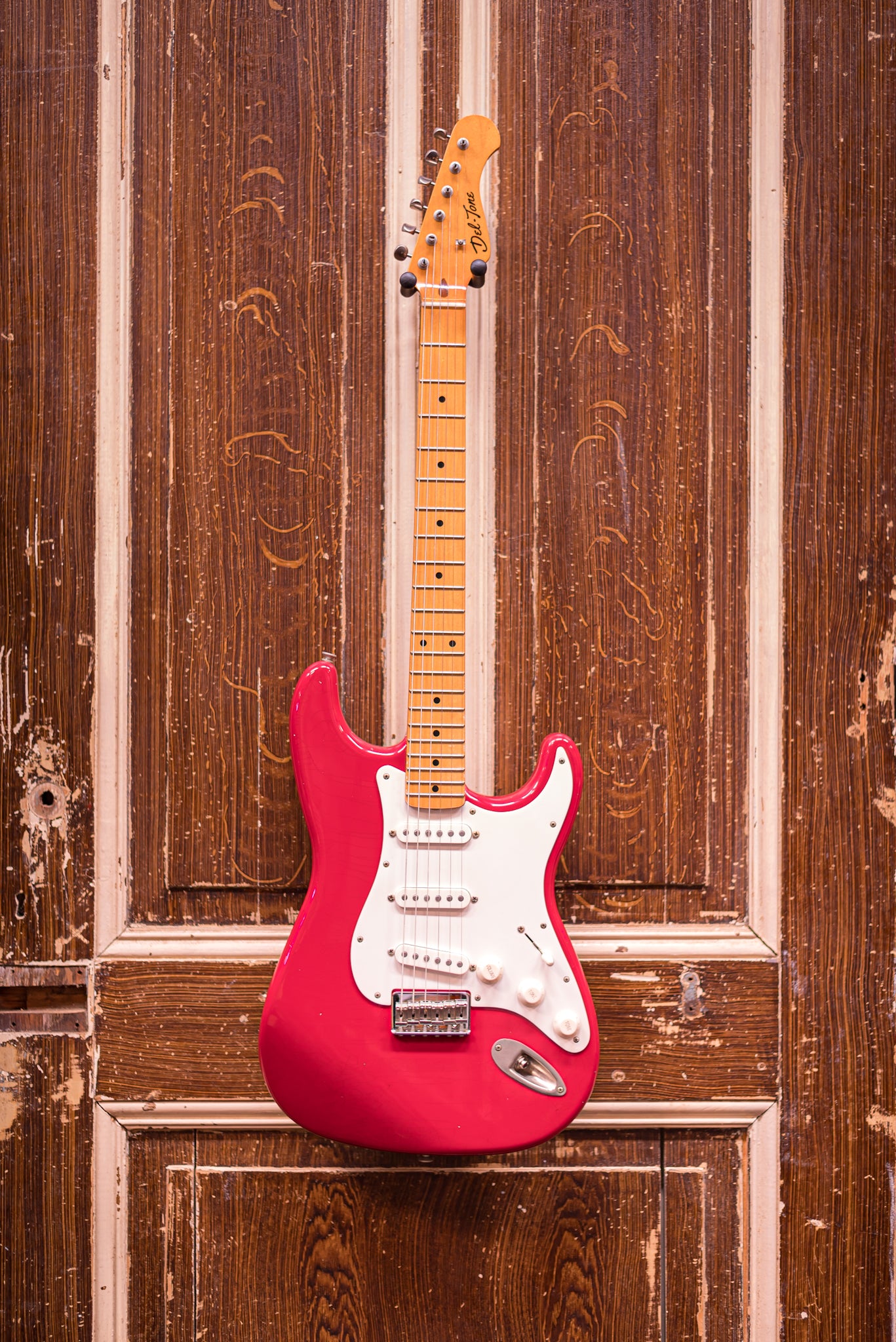 Del-Tone 50's S-Style Dakota Red Hardtail