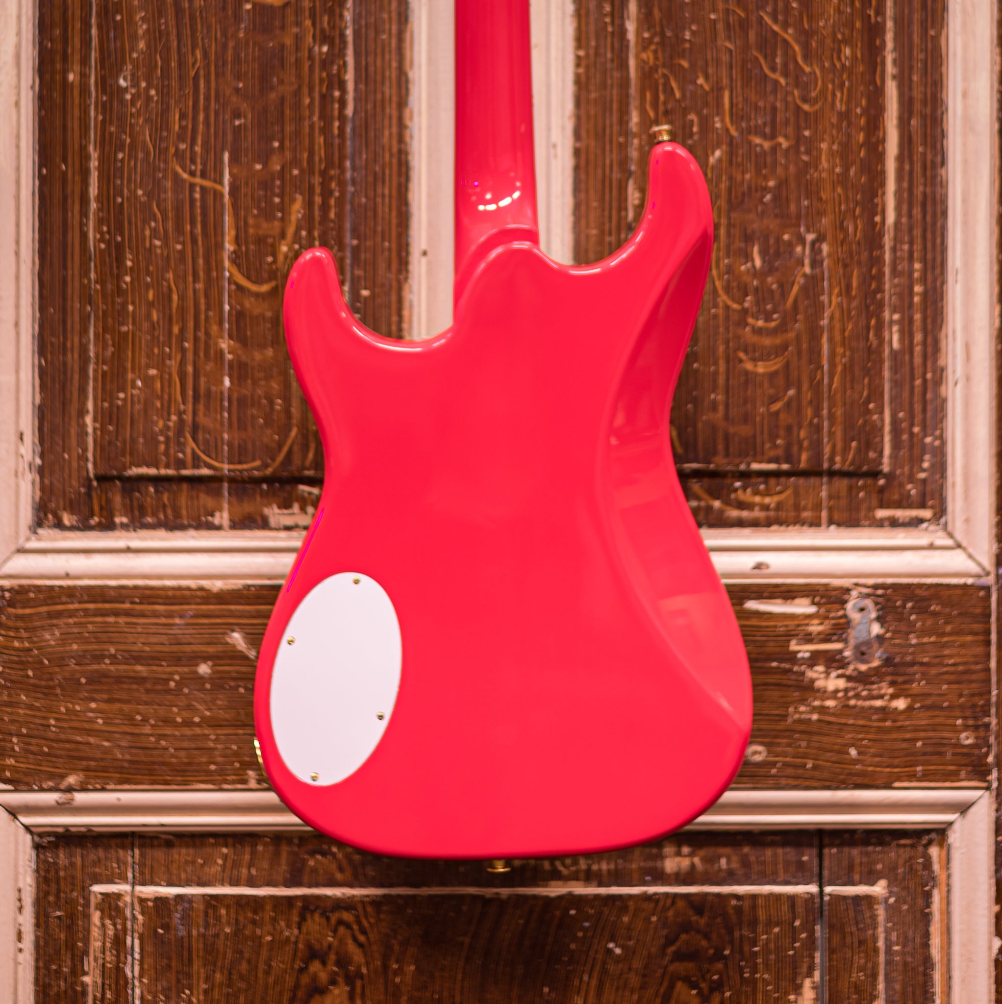 Joe Doe By Vintage 'Gas Jockey' Gas Pump Red Elektrische gitaar