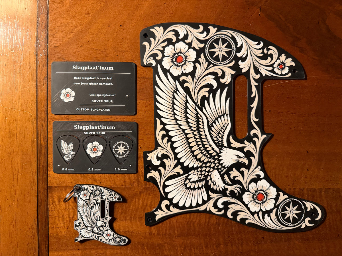 Silver Spur – Custom Slagplaat van Slagplaat’inum