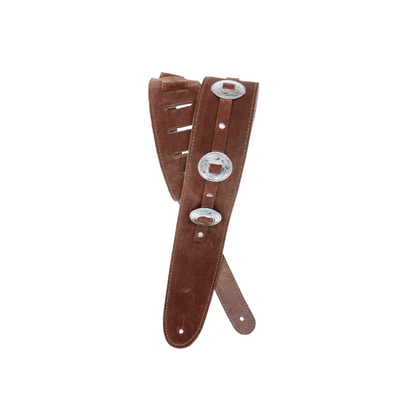 D'Addario Conchos Leather Guitar Straps